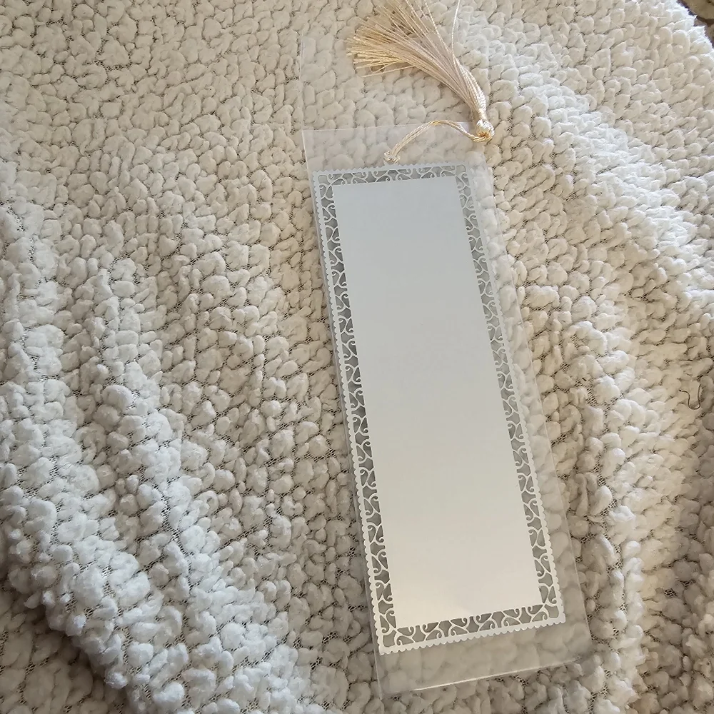 Handmade Alice In Wonderland Sublimination Thin Metal Bookmark